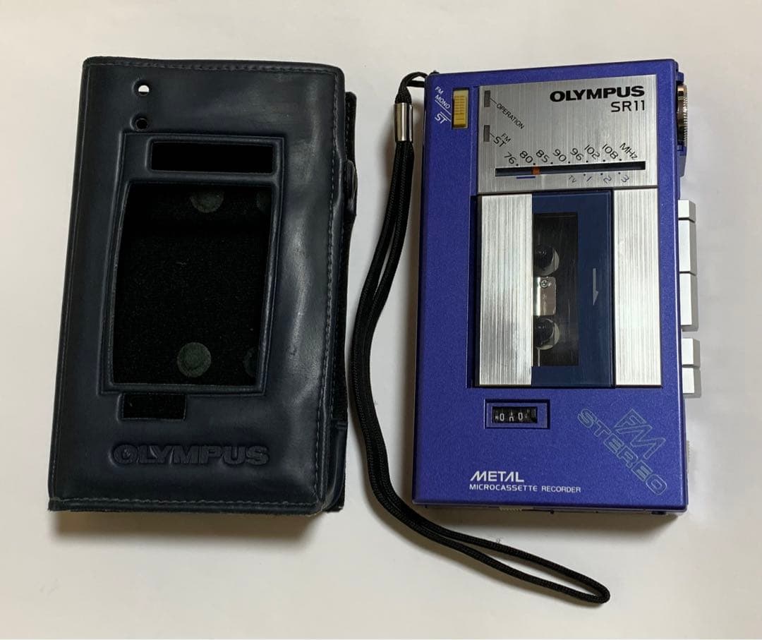 OLYMPUS オリンパス SR11 FMステレオ マイクロカセットレコーダー