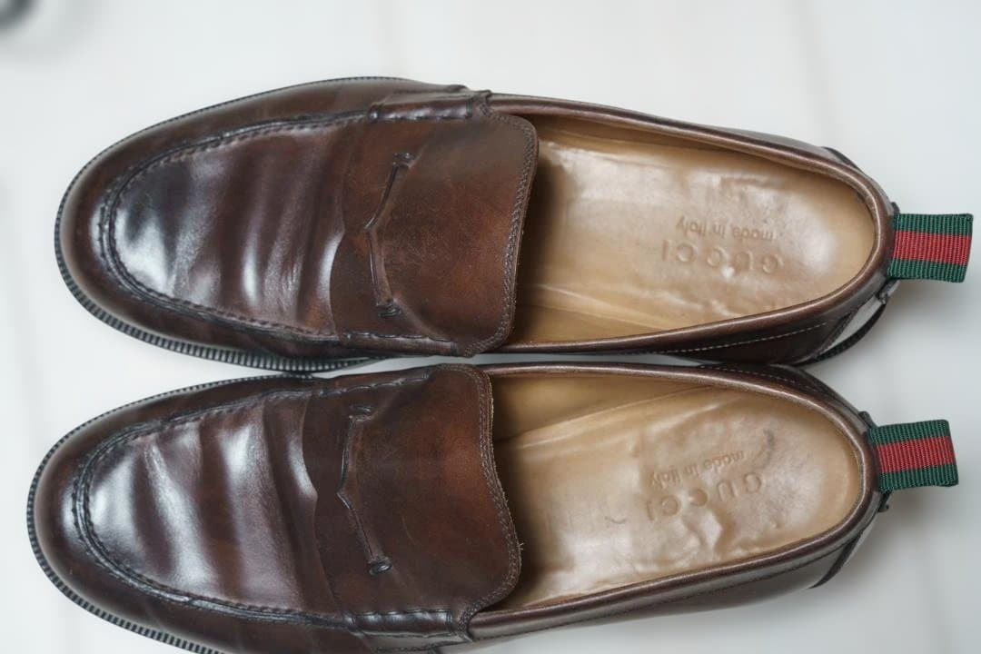 GUCCI ブラウン ローファー 8サイズ　中古品