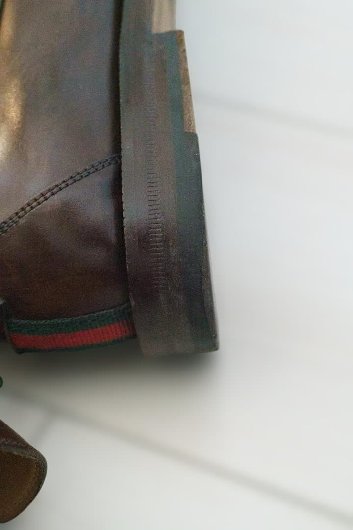 GUCCI ブラウン ローファー 8サイズ　中古品