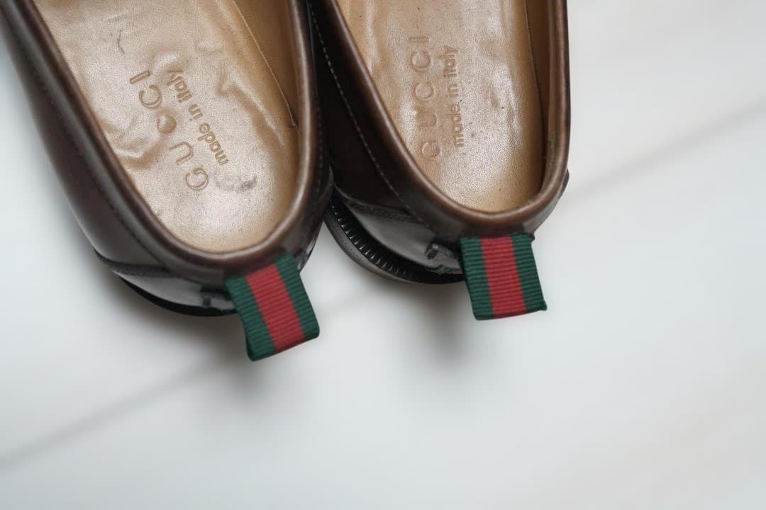 GUCCI ブラウン ローファー 8サイズ　中古品