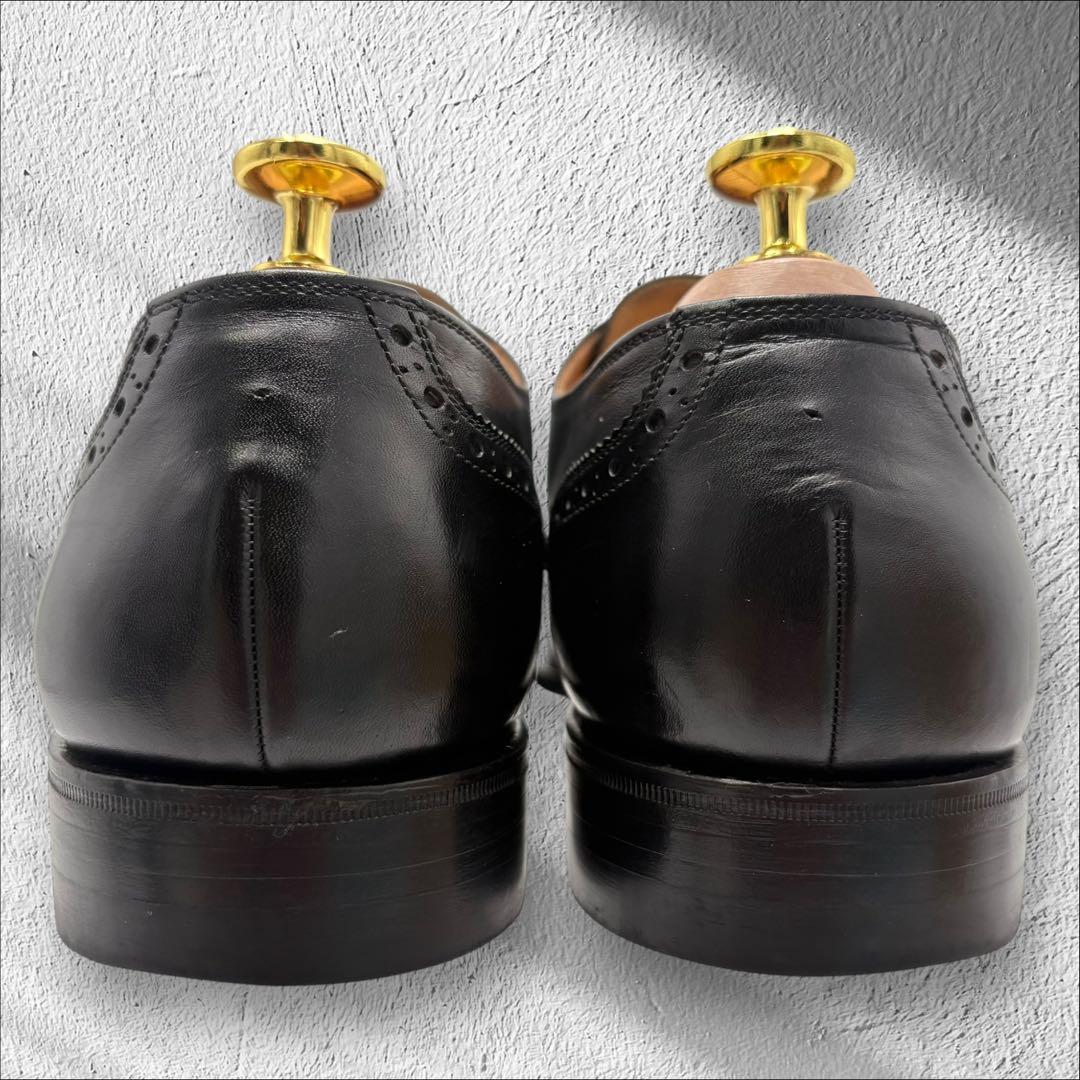 【美品】SCOTCH GRAIN シングルモンク　ウィングチップ　メダリオン