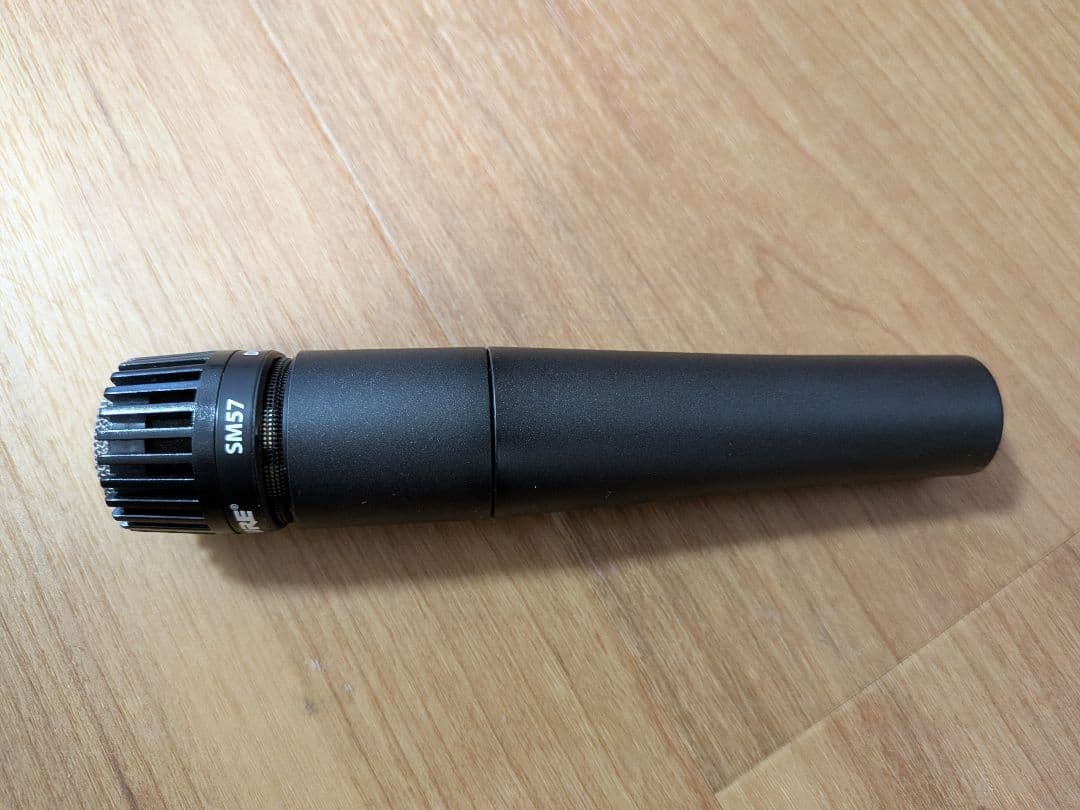 【未使用】SHURE SM57 ダイナミックマイク【①】