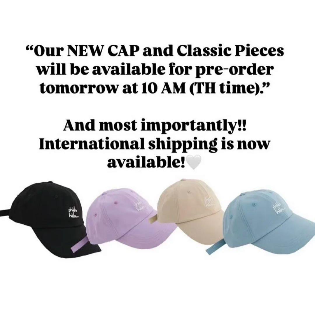 Lingorm Keep silent 帽子ホワイト