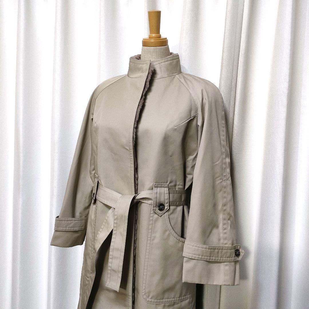 【未使用品】ROTINY FUR Dioren ロティニー スタンドカラーコート