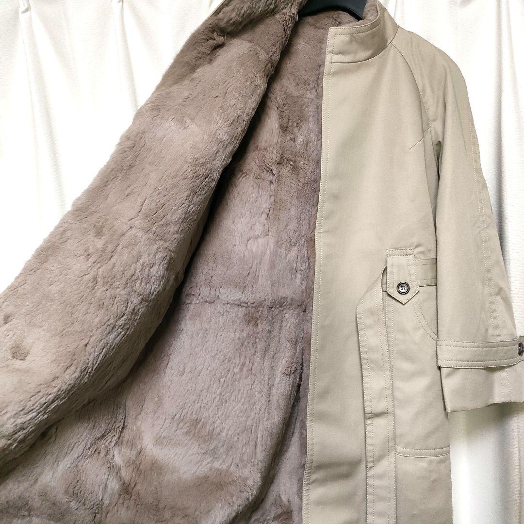 【未使用品】ROTINY FUR Dioren ロティニー スタンドカラーコート