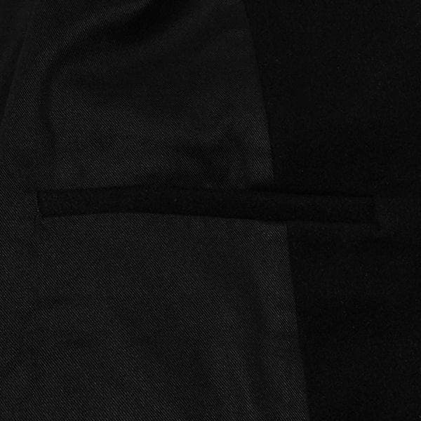 良品 定価70400円 COOTIE ウールモッサ チェスターコート ブラックM