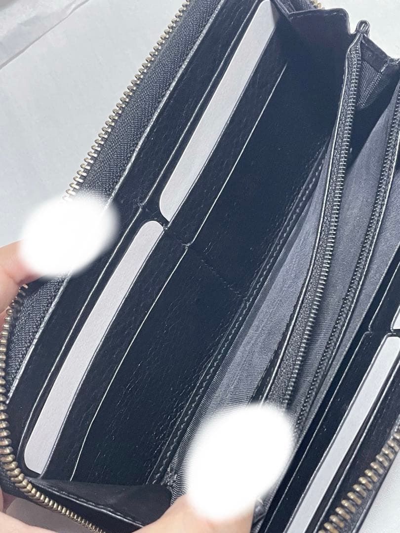 GUCCI SOHO ソーホー 長財布 ブラック 黒