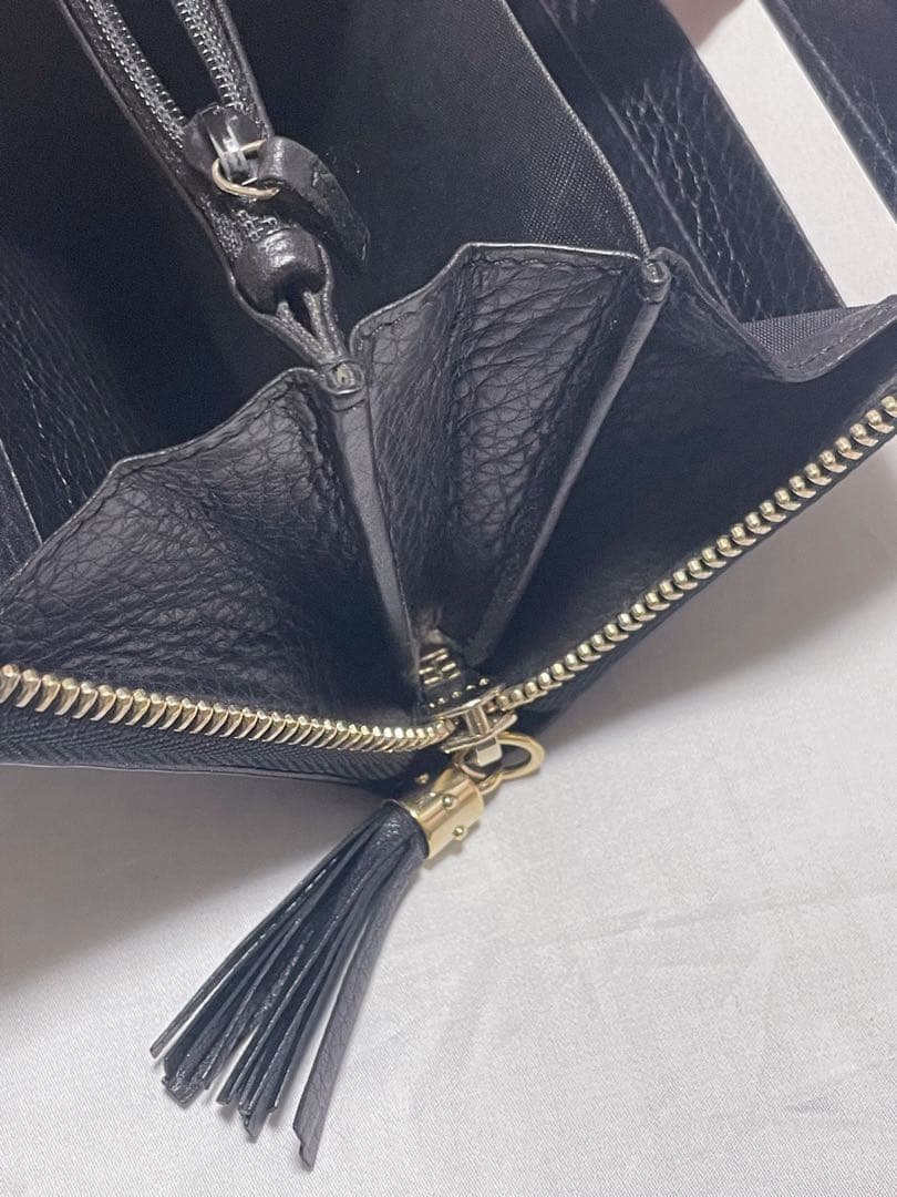 GUCCI SOHO ソーホー 長財布 ブラック 黒