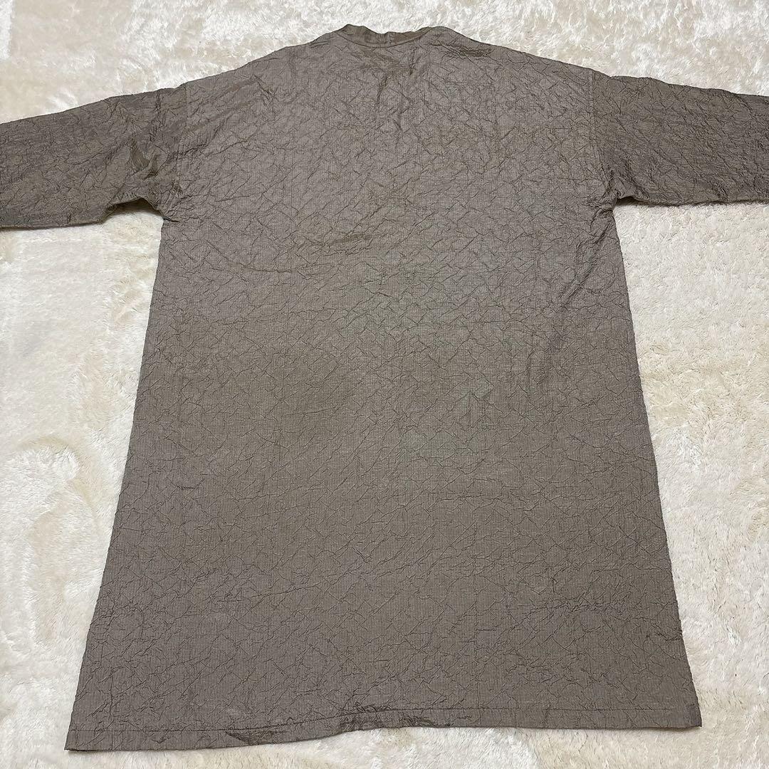 未使用級　ヨーガンレール　シルクコットンダブル　水牛ボタン　24aw 羽織コート