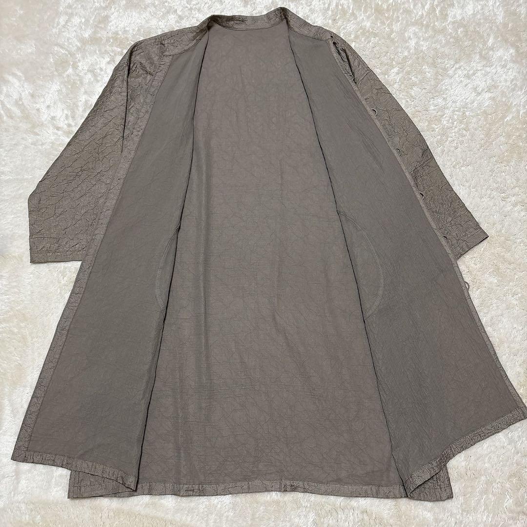 未使用級　ヨーガンレール　シルクコットンダブル　水牛ボタン　24aw 羽織コート