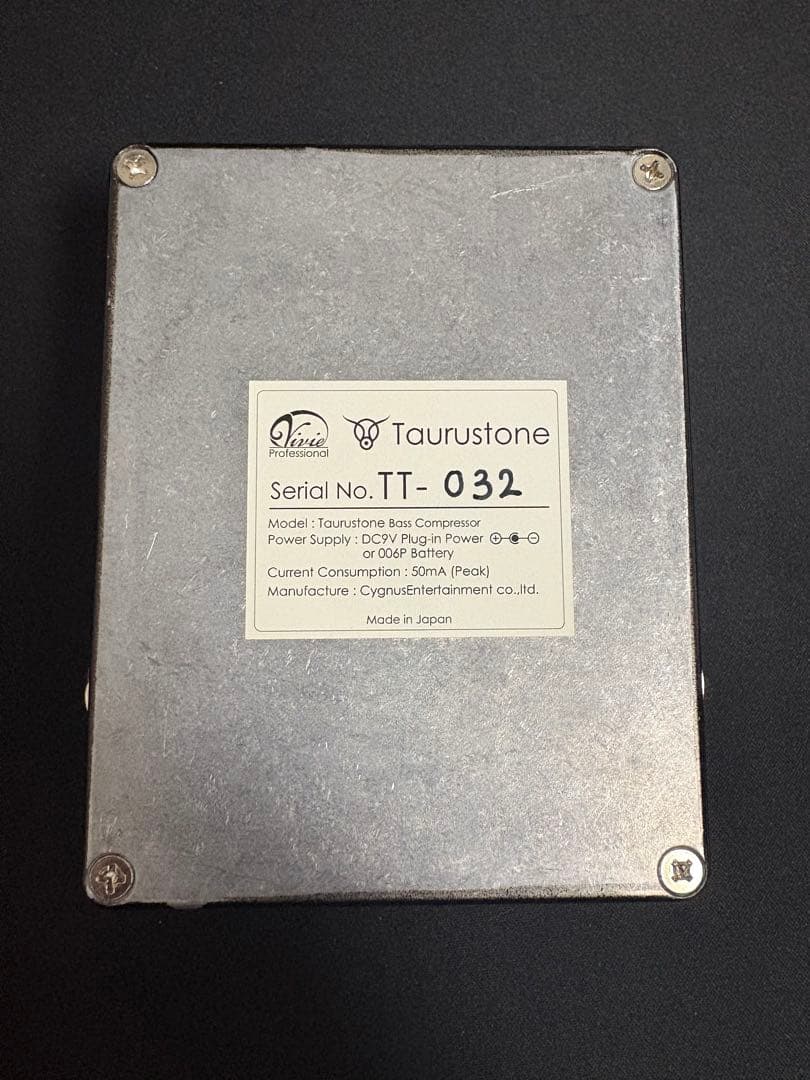 Vivie Taurustone ベースエフェクター