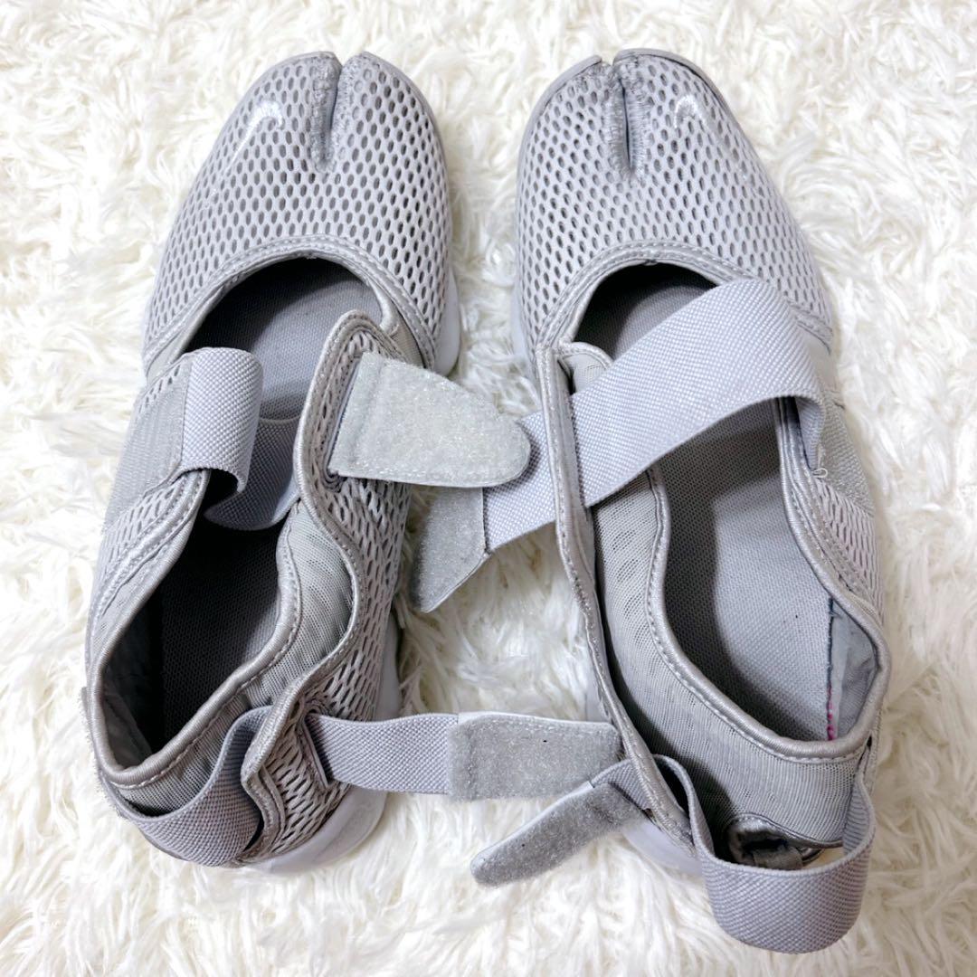✨美品✨ナイキ エアリフト ブリーズグレー メッシュ サンダル 足袋 27.0