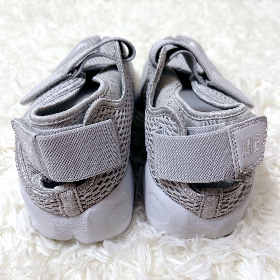 ✨美品✨ナイキ エアリフト ブリーズグレー メッシュ サンダル 足袋 27.0