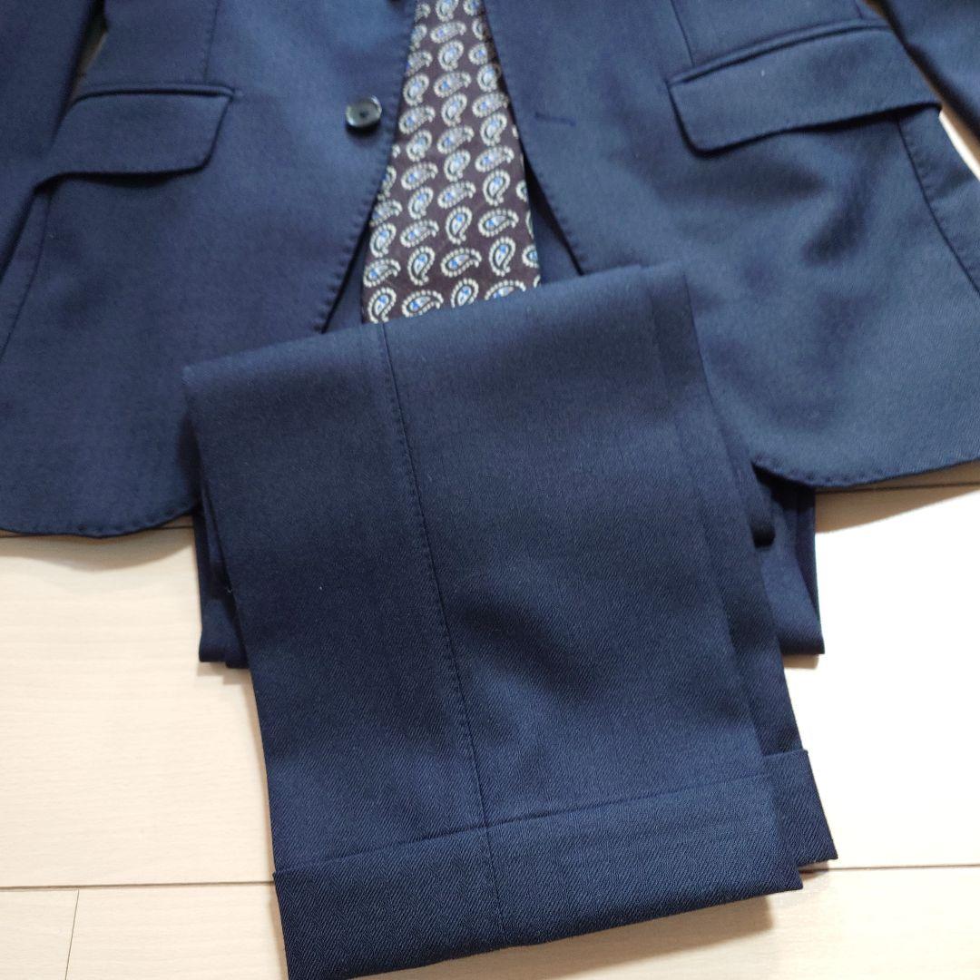 Brillaビームスの定価15万厚手ウールスーツ42