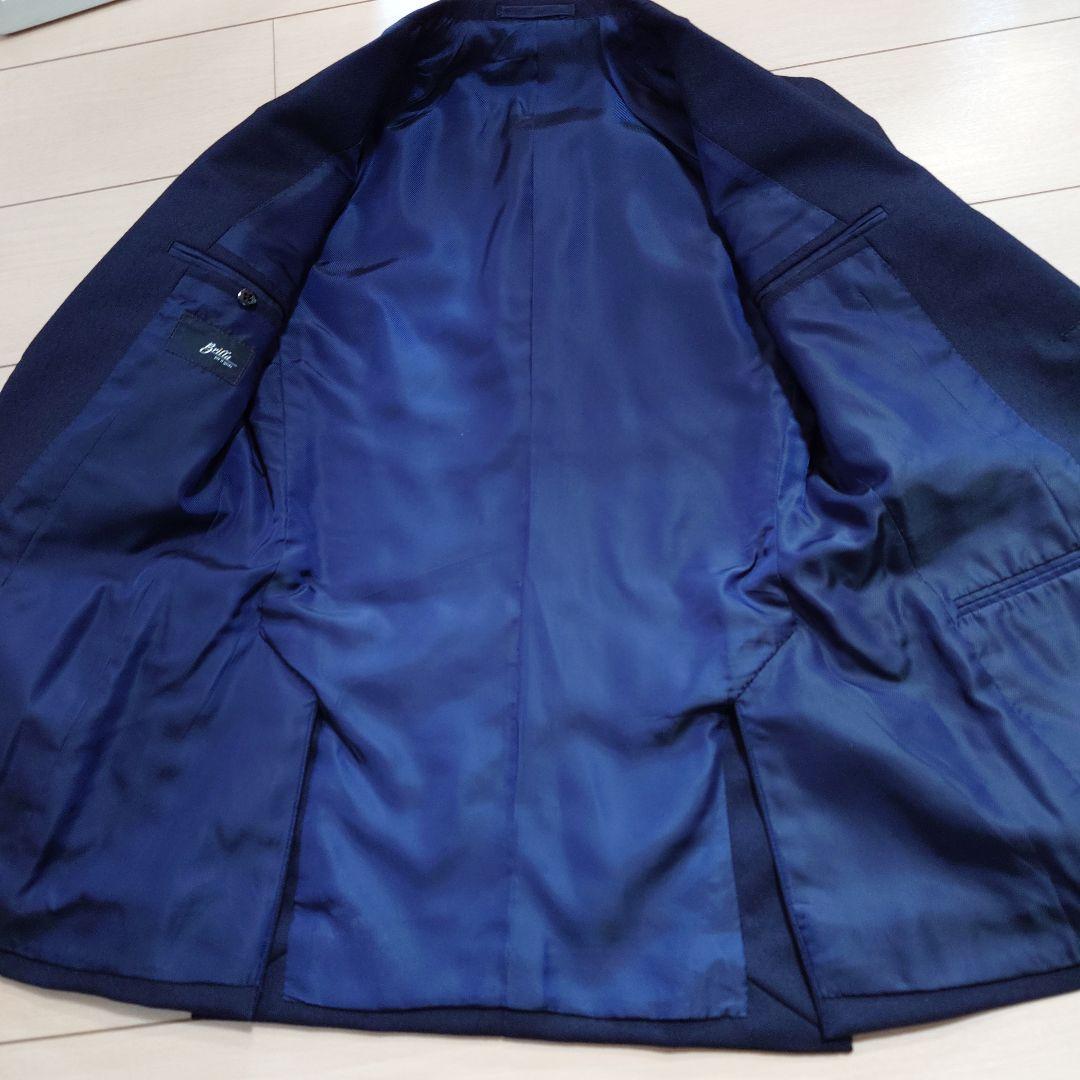 Brillaビームスの定価15万厚手ウールスーツ42
