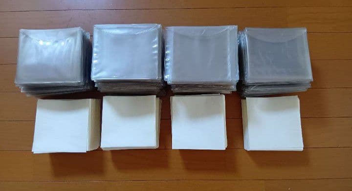 CDソフトケース不織布320枚セット☆フラッシュディスクランチ製