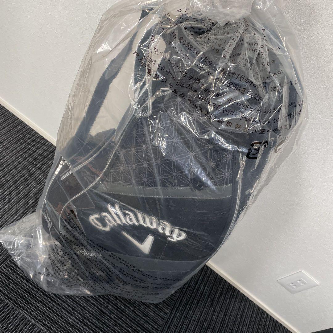 新品　Callaway　レディースキャディバッグ　ブラック