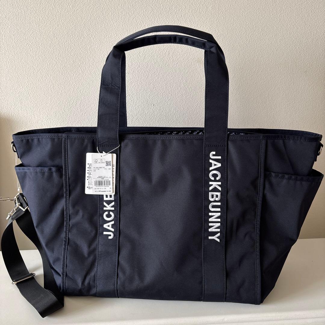 ジャックバニー Jack Bunny!!　トートボストンバッグ ネイビー2025