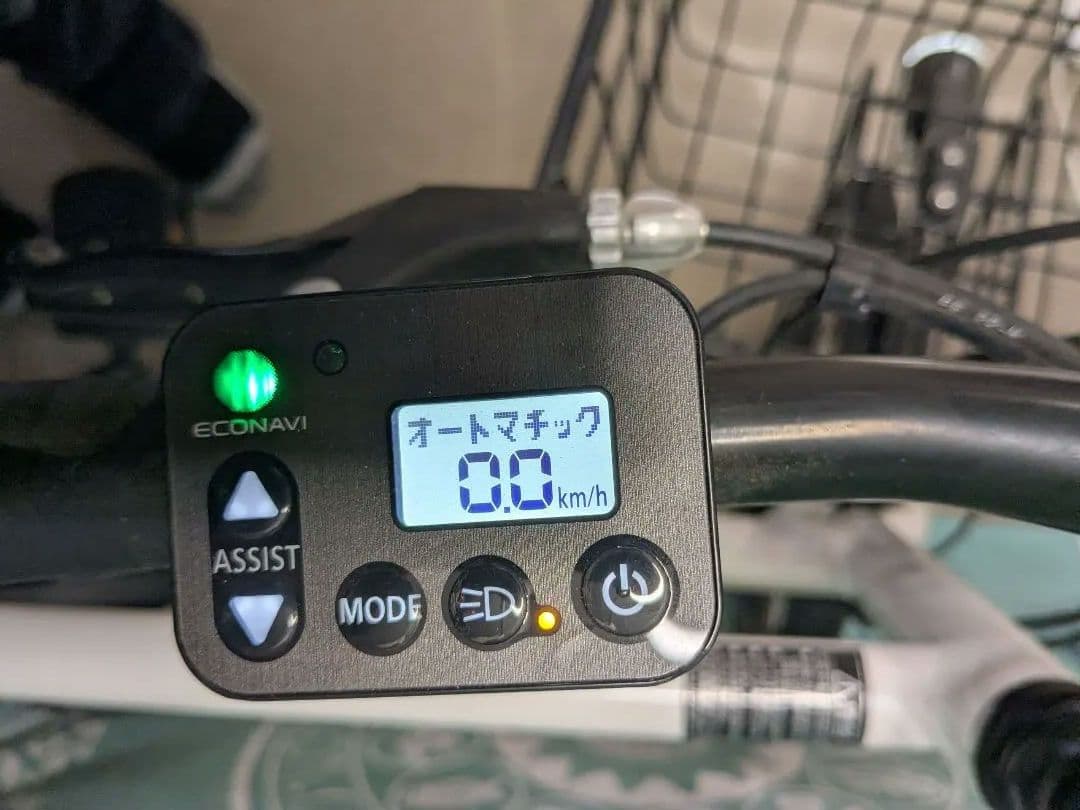 Panasonic 電動アシスト自転車 ベロスターミニ 白