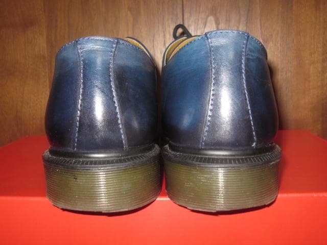 靴 Dr.Martens 1461 3 HOLE SHOE NAVY UK10