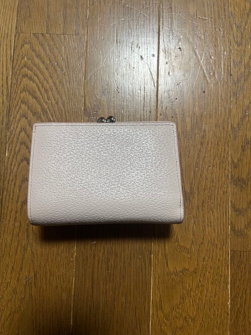 ヴィヴィアンウエストウッド 三つ折り財布 レザー ピンク