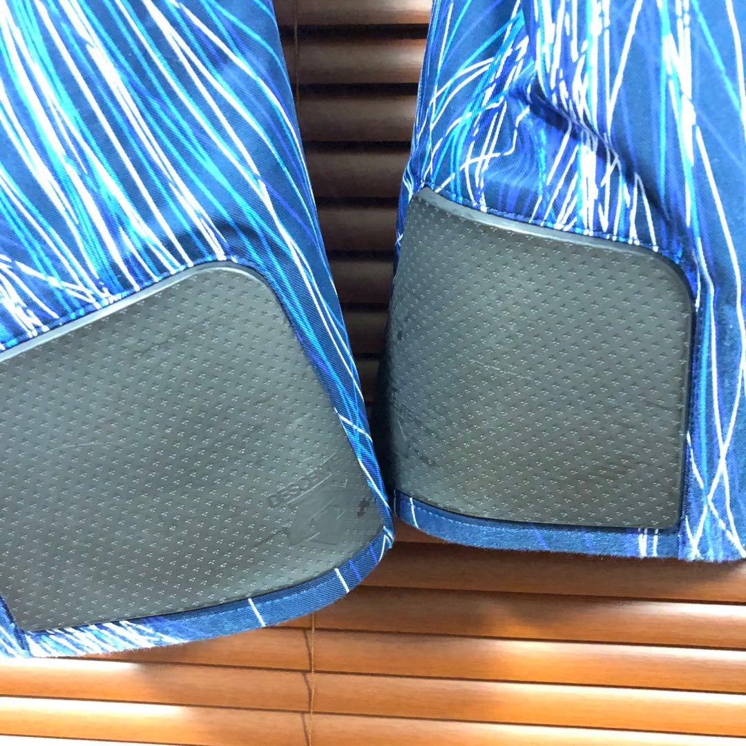 スキーウェア 男性用 ネイビー ストライプ　デサント　サイズO