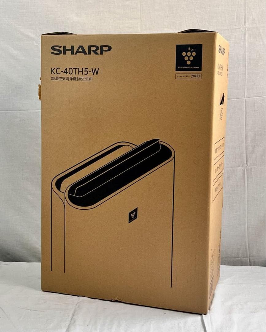 【新品未使用品】シャープ 加湿空気清浄機 KC-40TH5-W 2022年製