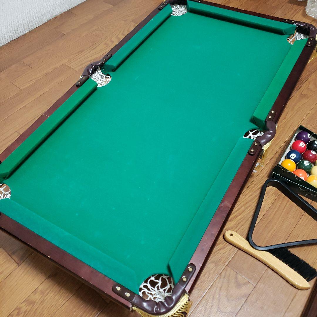 3/18まで送料込み　美品ビリヤードテーブルセット