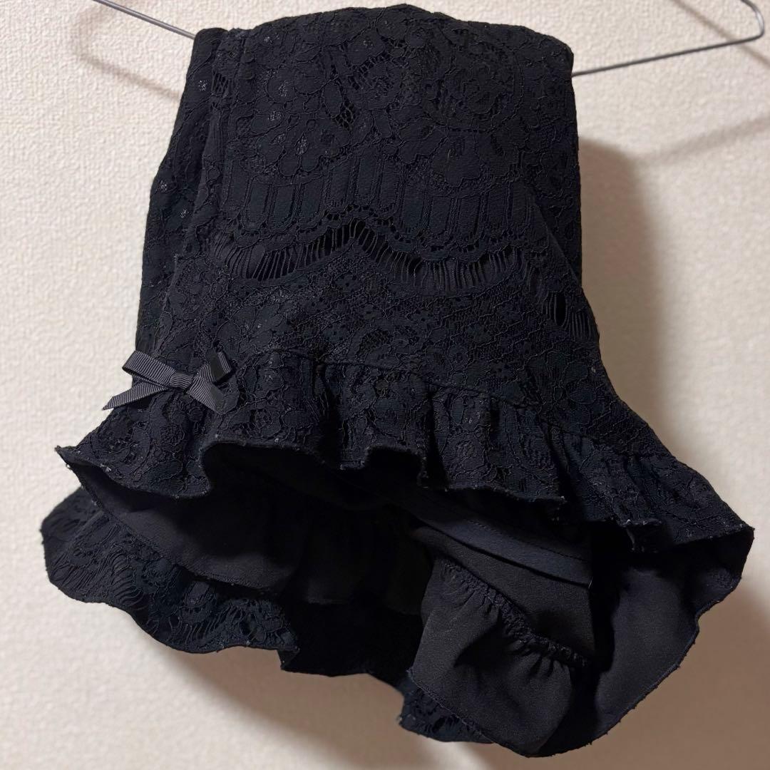 LIZLISA サイドハートバックルレースセットアップ