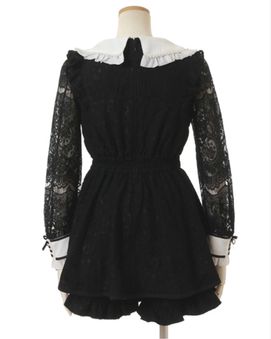 LIZLISA サイドハートバックルレースセットアップ