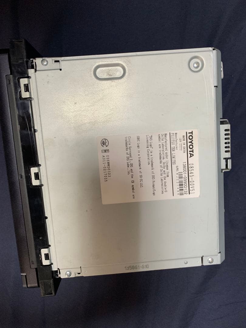 ＮＳＺＴ−Ｗ６２Ｇ トヨタ純正ナビ　Bluetooth　地デジ　DVD CD