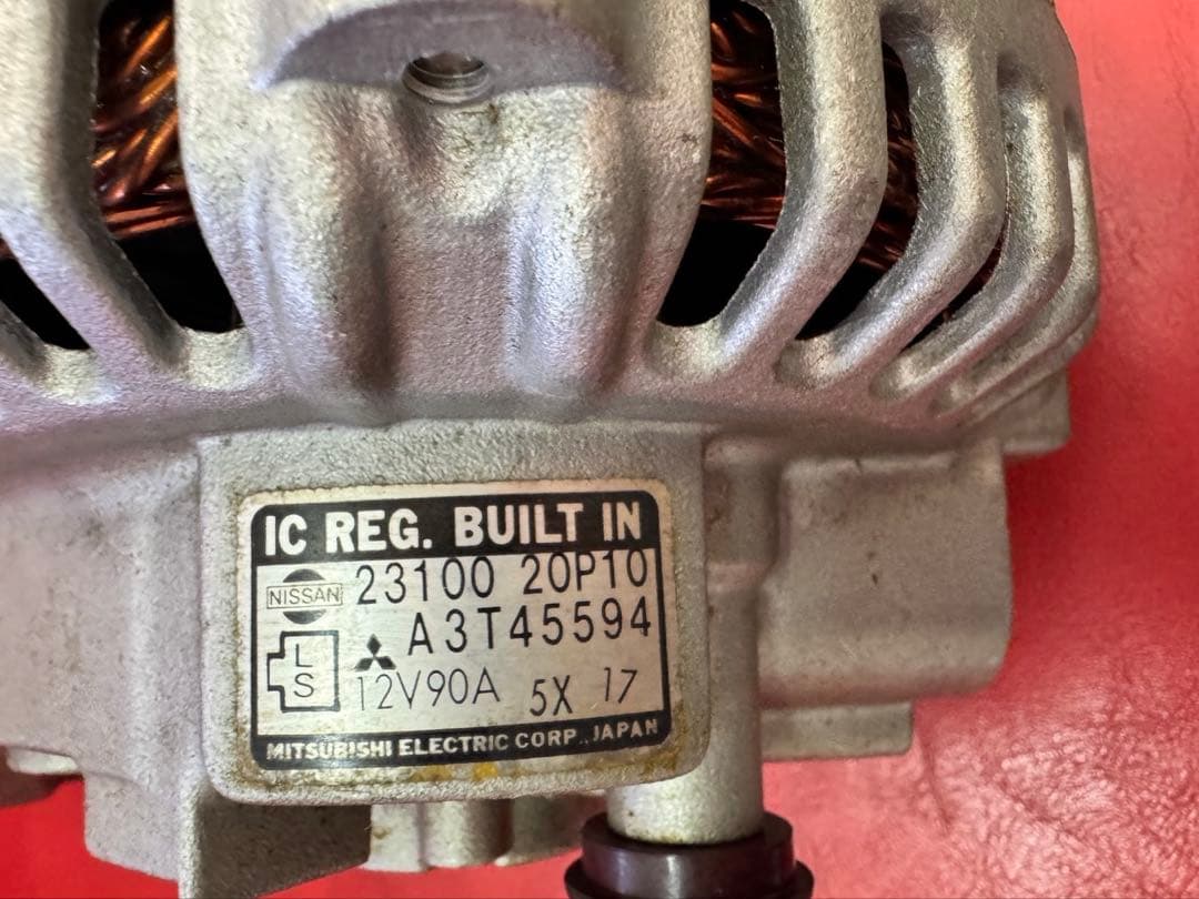 【新品・未使用】オルタネーター・ダイナモ 三菱製 A3T45594⑤スカイライン