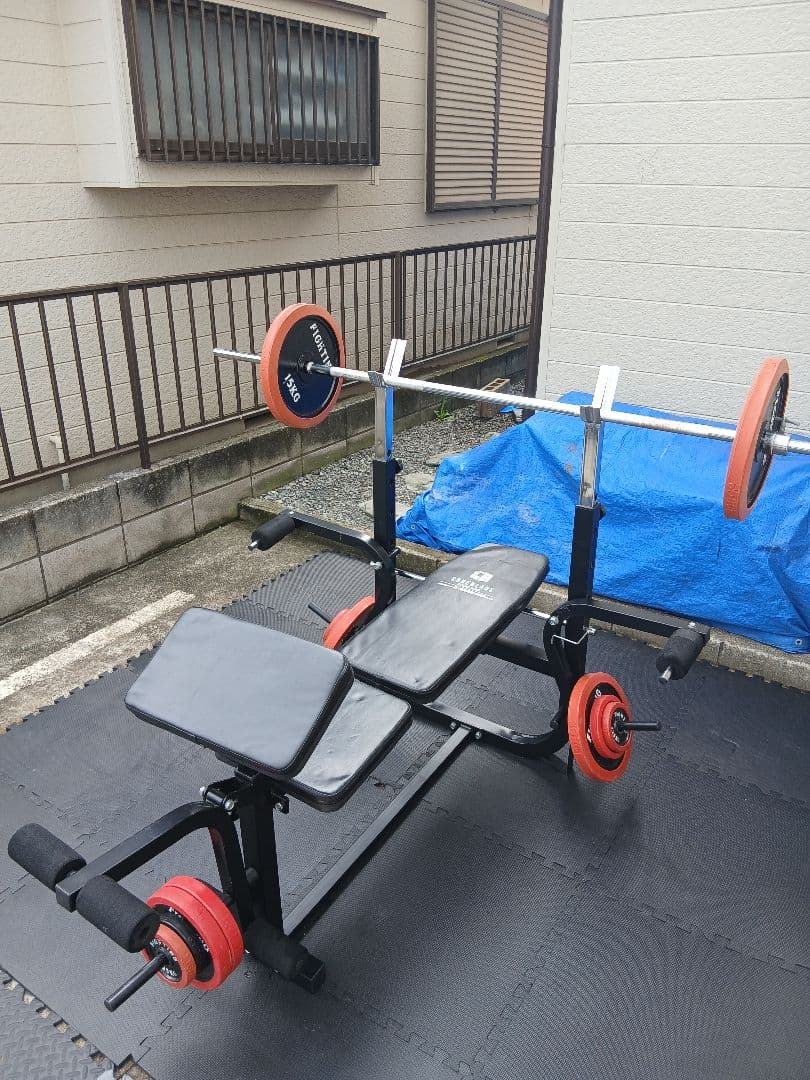 FIGHTING ROADキングオブベンチプレートセット 計70Kg 引き取限定