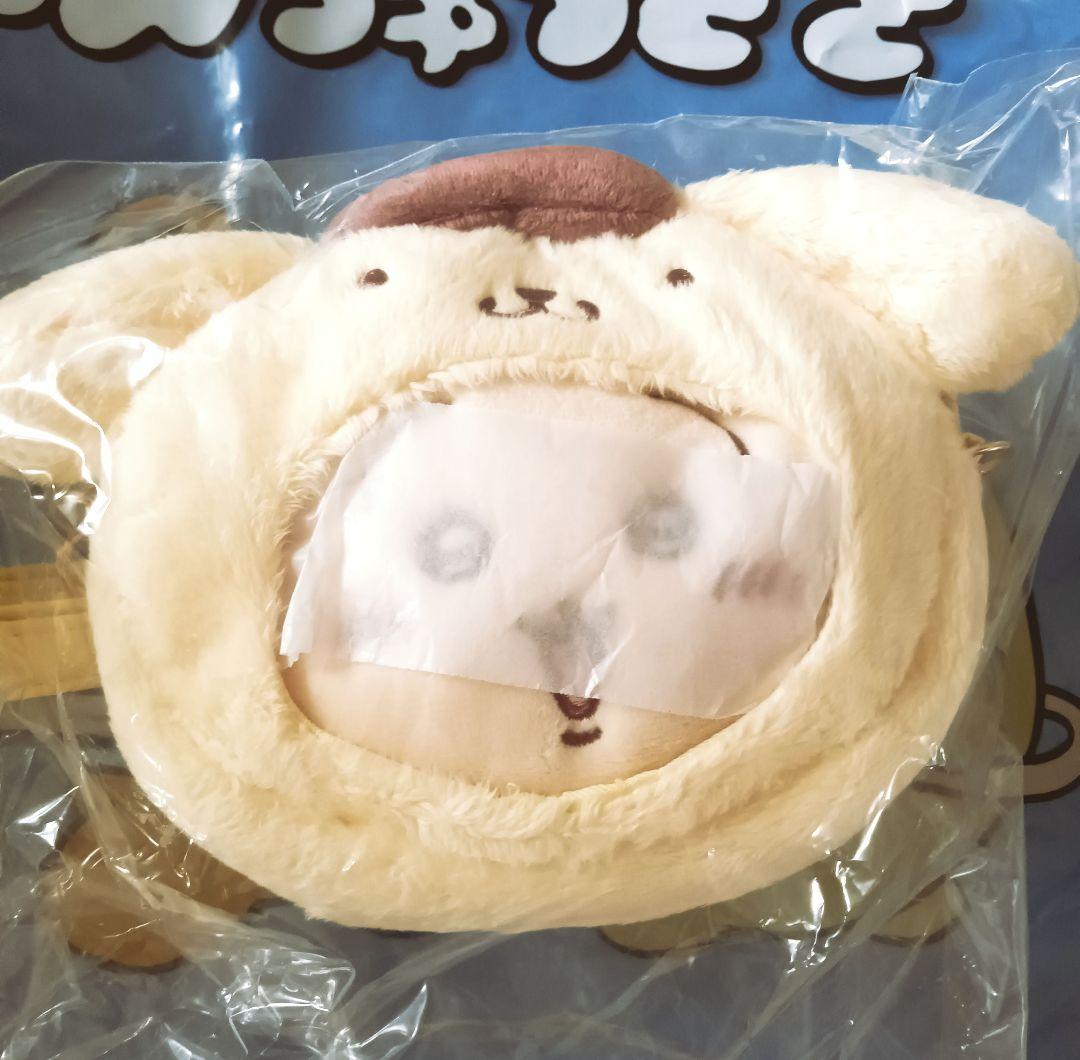 ちいかわ×サンリオ うさぎ 3個セット　ポシェット　ぬいぐるみ　マスコット