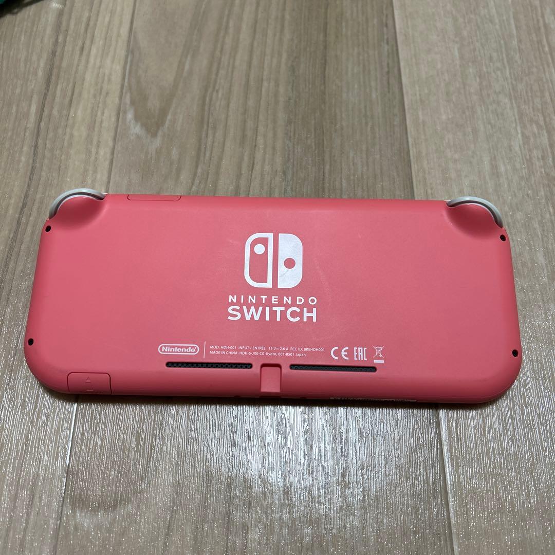 Nintendo Switch Lite コーラル + スマブラソフト+ケース