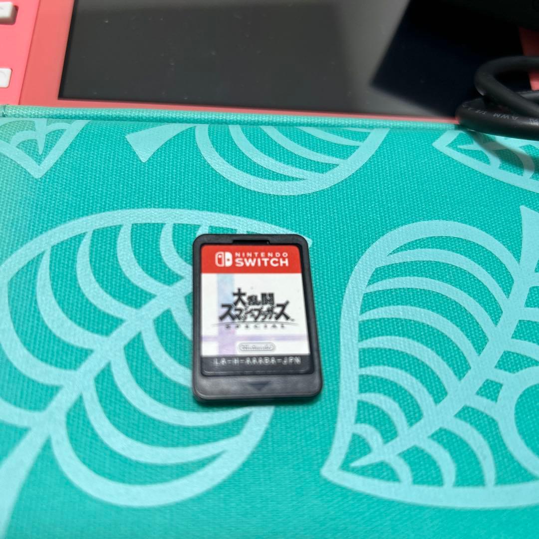 Nintendo Switch Lite コーラル + スマブラソフト+ケース