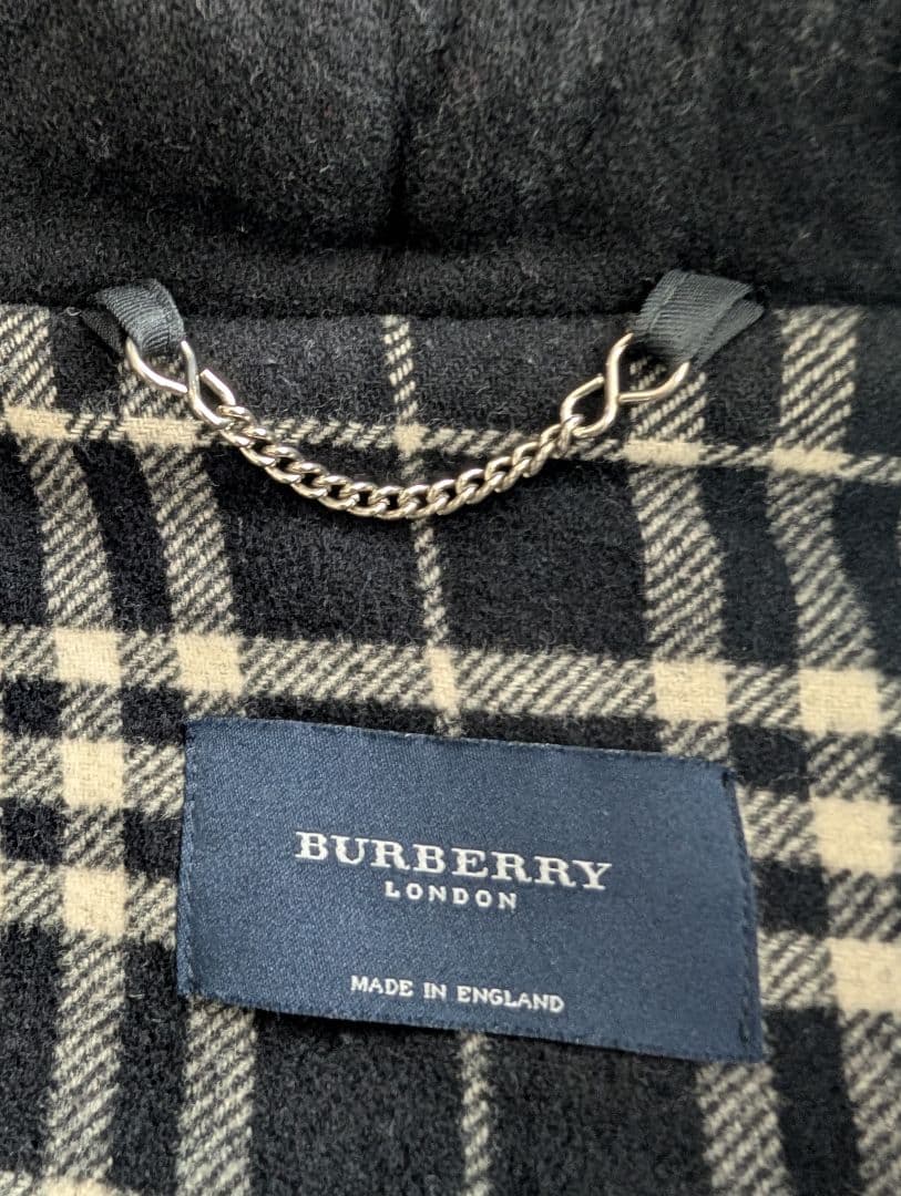 定価15万円 BURBERRY バーバリー ウールダッフルコート XL