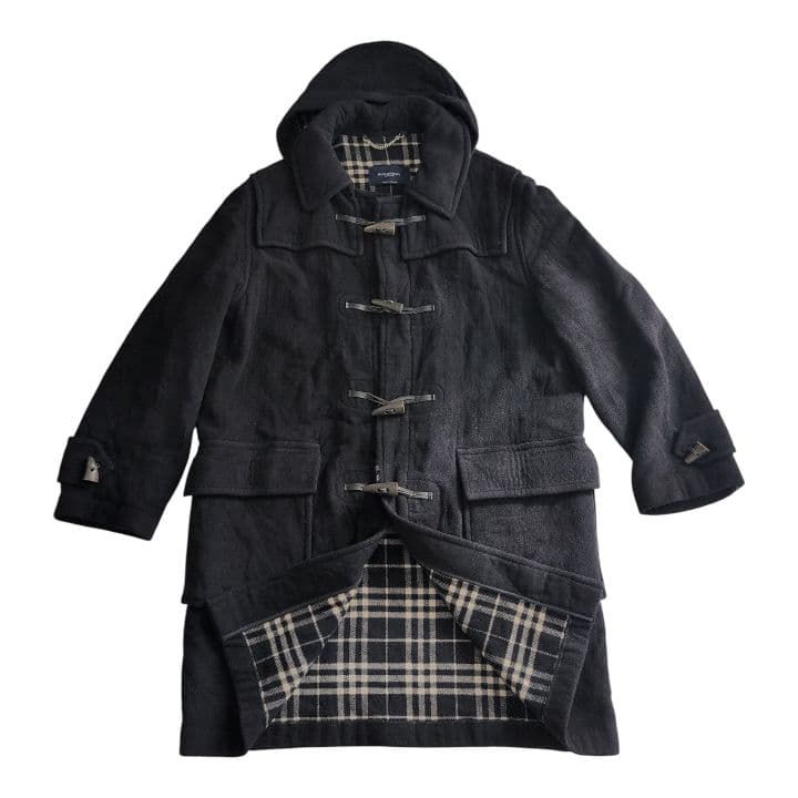 定価15万円 BURBERRY バーバリー ウールダッフルコート XL