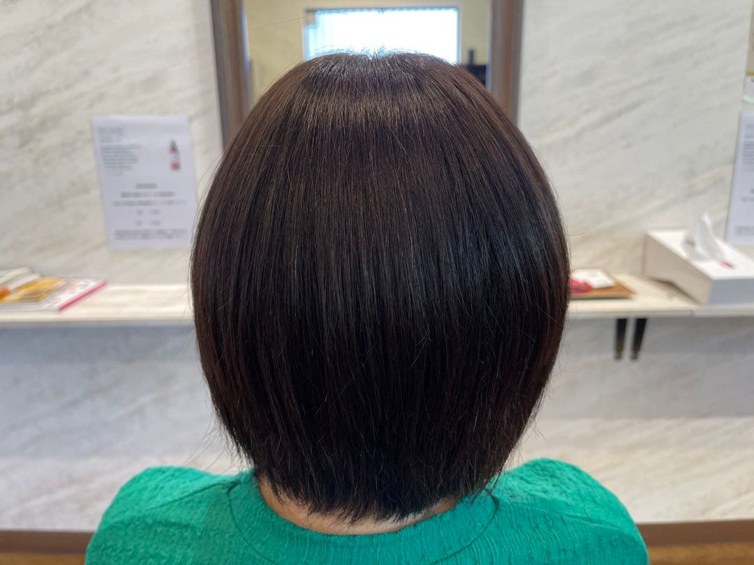 ナチュラルブラック100%レミー毛バランス調整済み部分ウィッグ(予約商品)