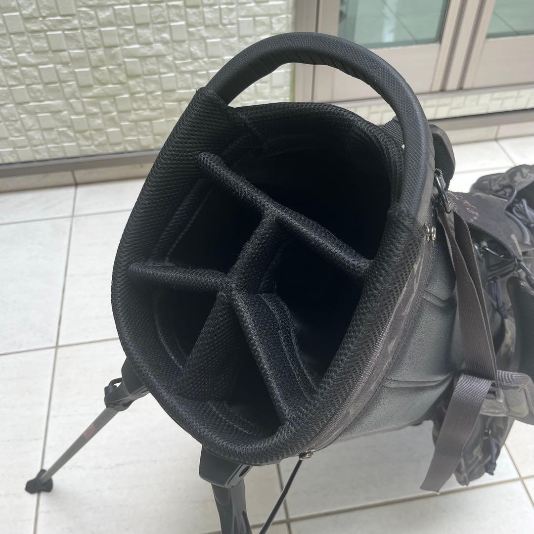 ブリーフィング　BRIEFING キャディバッグ　CR-4 ブラックカモ