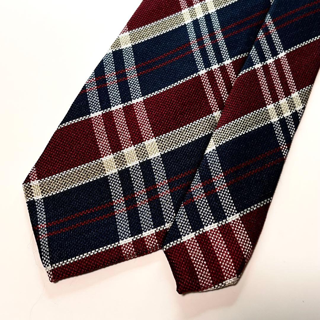 3542 バーバリーロンドン ネクタイ チェック