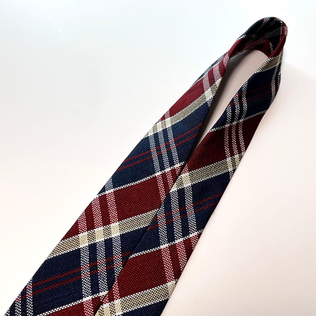 3542 バーバリーロンドン ネクタイ チェック