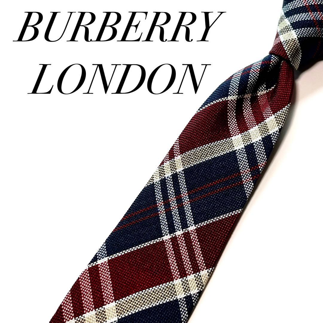 3542 バーバリーロンドン ネクタイ チェック