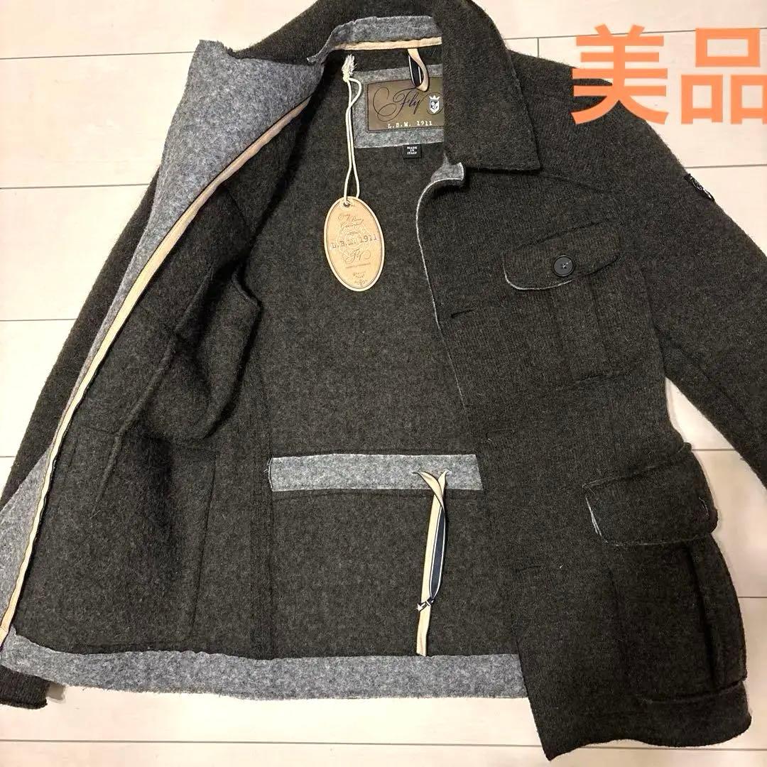 美品　L.B.M. 1911 ウールジャケット ダークグリーン　L