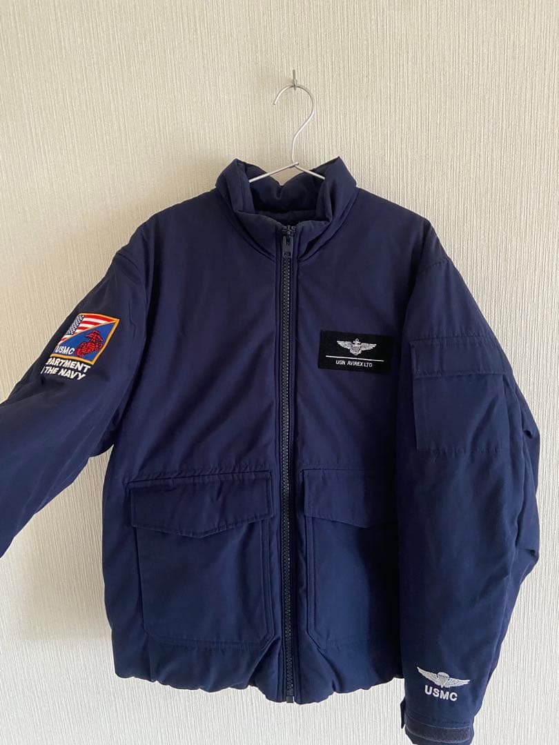 AVIREX USMC ジャケット XL ネイビー