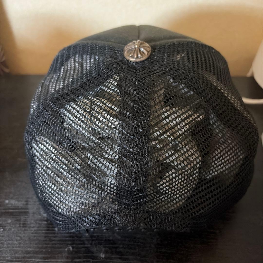 CHROME HEARTS ブラックメッシュキャップ