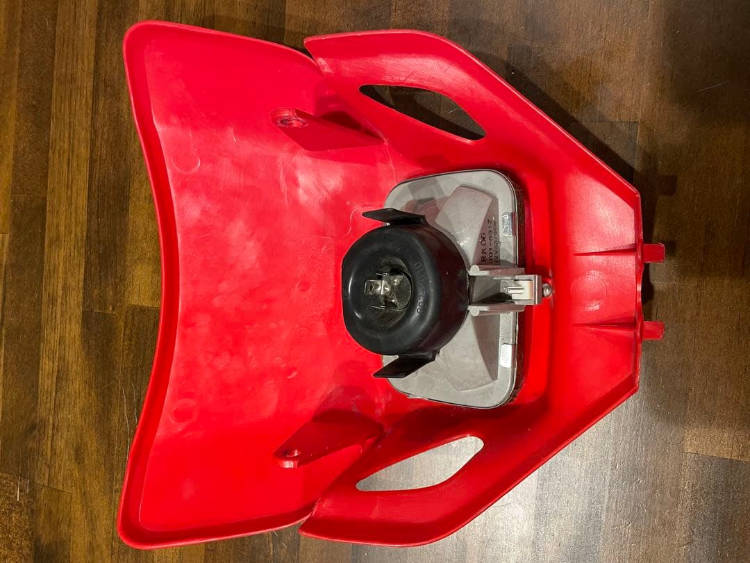 HONDA XR250ヘッドライトカウル 赤/白