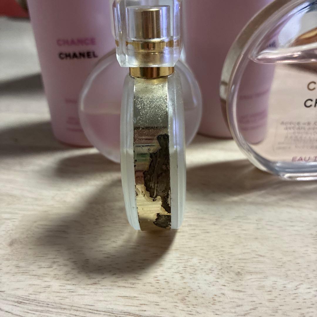 CHANEL 香水、ヘアーミスト、オイル、ボディシャンプー、乳液5点セット