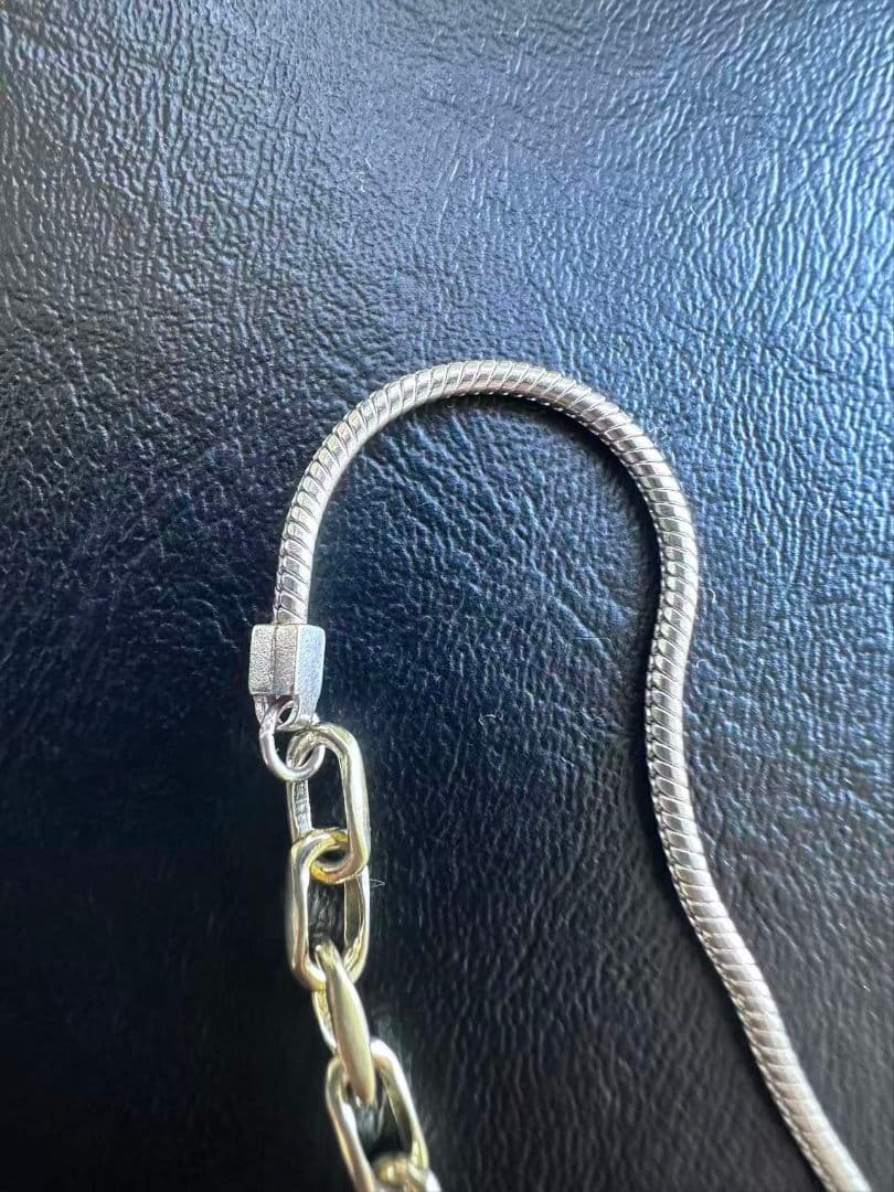 TEN. カンダマントネックレス MIX（Silver×Gold）