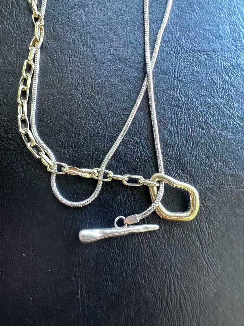 TEN. カンダマントネックレス MIX（Silver×Gold）